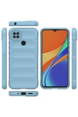 Xiaomi Redmi 9C Kılıf Optimum Silikon - Sky Blue-(5796) thumbnail 3