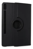 Samsung Galaxy X610 Tab S9 FE Plus 12.4 Kılıf 360 Tablet Deri Kılıf - Siyah-(5796) thumbnail 2