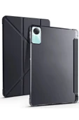 Xiaomi Redmi Pad SE 4G Kılıf Kalemlikli Mars Tablet Kılıfı - Siyah-(5796) thumbnail 1