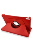 Huawei Honor Pad X8A Kılıf 360 Tablet Deri Kılıf - Kırmızı-(5796) thumbnail 1