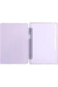 Samsung Galaxy Tab S10 FE Plus 13.1 Kalemlikli Hugo Tablet Kılıfı - Lila-(5796) thumbnail 1