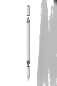 Dokunmatik Stylus Kalem Pen 1101 - Beyaz-(5796) thumbnail 1