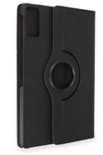 Samsung Galaxy T550 Tab A 9.7 Kılıf 360 Tablet Deri Kılıf - Siyah-(5796) thumbnail 2