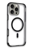 iPhone 14 Pro Max Hilton Magsafe Kapak - Siyah-(5796) thumbnail 1
