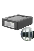 Solar Lamba Dekoratif Aplik Su Geçirmez Led Işıklı Duvar Lambası thumbnail 4