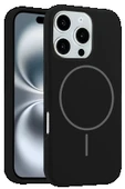 iPhone 16 Pro Kılıf Jully Magsafe Kapak - Siyah-(5796) thumbnail 1