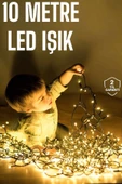 Gün Işığı 10 Metre Led Işık Şerit Led Süsleme Parti Malzemesi thumbnail 2