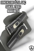 Saç Sakal Tüy Kısaltma Makinesi  Lazer Epilasyon Öncesi Ense Kesme Makine thumbnail 2