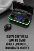 Android Ve İOS Uyumlu Bluetooth Bağlantılı Powerbankli Kulaklık thumbnail 3