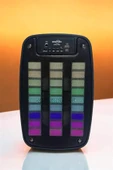 Bluetooth Hoparlör RGB Işıklı USB SD Kart Girişli Taşınabilir thumbnail 3