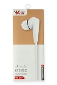 Vlike VK717 Kulak içi Kulaklık - Beyaz-(5796) thumbnail 2
