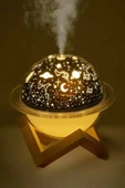 Hava Nemlendirici Masa ve Gece Lambası USB Projeksiyon Aromaterapi thumbnail 3
