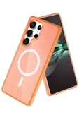 Samsung Galaxy S25 Ultra Star Magsafe Kapak - Turuncu-(5796) thumbnail 1