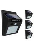 Solar Sensörlü Duvar Lambası Bahçe Lamba 20 Led Işık thumbnail 3