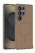 Samsung Galaxy S25 Ultra Broş Magsafe Kapak - Çöl Titanyum-(5796) thumbnail 1