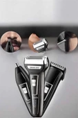 3 Başlıklı Kulak Ve Burun Tıraş Makinesi Erkeklere Özel thumbnail 5