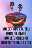 Oyuncu Kulaklığı Gamer Kulaklık Gürültü Önleyici Yüksek Ses Kaliteli thumbnail 1