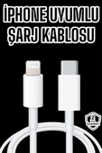 Iphone Tüm Modellerle Uyumlu Hızlı Şarj Kablosu İOS 30W thumbnail 2