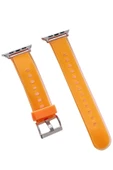 Watch 38mm Jelly Silikon Kordon - Turuncu-(5796) thumbnail 1