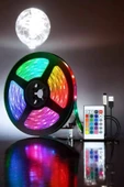 Smart Şerit Led TV Arkası Renkli Kumandalı 10 Metre thumbnail 2