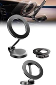 Magsafe Telefon Tutucu 360 Dönebilen Ayarlanabilir Araç İçi Tutucu thumbnail 4