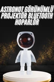 180 Derece Dönebilen Astronot Masa ve Gece Lambası Projektör thumbnail 1