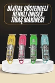 Tıraş Makinesi Renkli Dijital Göstergeli Epilasyon Öncesi Kısaltma Makinesi thumbnail 1