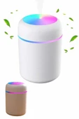 Humidifier LED Işıklı Mini Ortam Oda Kokusu Aromaterapi Buhardanlık thumbnail 2