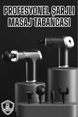 Masaj Aleti Masaj Tabancası Darbeli Şarjlı Kas Ve Vücut Ağrıları İçin thumbnail 1