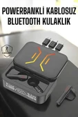 Kablosuz Bluetooth Kulaklık Powerbankli Uzun Pil Ömrü Yüksek Ses Kaliteli thumbnail 1