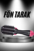 Saç Şekillendirici Ve Saç Düzleştirici Fön Tarağı Tarak Fırça 1200w Saç Kurutma thumbnail 1