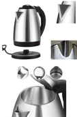 Kettle C F Tipi 220-240V Paslanmaz Çelik Elektrik Kablolu Otomatik Kapanma thumbnail 4