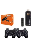 Game Stick Çift Oyun Konsolu Smart TV Game Box 8k Ultra HD 64 Gb thumbnail 2