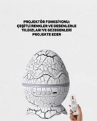 Dinozor Yumurtası Tasarımlı Projektörlü Gece Lambası thumbnail 2