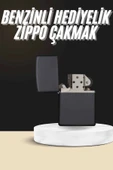 Erkeklere Özel Hediyelik Eşya Zippo Metalik Benzinli Çakmak Doldurulabilir thumbnail 1