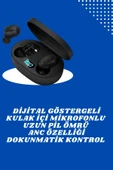Çift Kulaklık Kampanyası Dokunmatik Kontrol Kulak İçi Yüksek Ses Kaliteli Mikrofonlu thumbnail 1