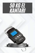 Profesyonel El Terazisi El Kantarı 50 Kg Dijital Göstergeli Tartı thumbnail 1