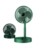3 Kademe Hız Ayarlı Vantilatör Telefon Standlı Şarjlı Katlanabilir Soğutucu Pervane thumbnail 5