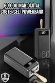 Powerbank 60.000 Mah Hızlı Şarj 4 Çıkışlı Uzun Şarj Süreli Dijital Göstergeli thumbnail 1