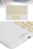 Bluetooth Touchpad Klavye 10.9 inch Kablosuz Wifi Q Klavye Slim thumbnail 4