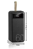 Powerbank Yüksek Kapasiteli 60.000 Mah Hızlı Şarj Şarj Özellikli Batarya thumbnail 2