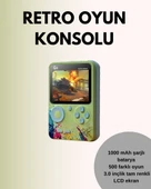 TV Bağlantılı 500 Oyunlu Mini Gameboy Konsol thumbnail 1