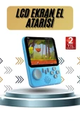 3.5 İnç Mini Atari Taşınabilir Oyun Konsolu 666 Adet Retro Oyun thumbnail 1