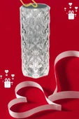 Sevgililer Günü İçin Hediye Kristal Lamba Sevgiliye Hediye USB Şarjlı Gece Lambası thumbnail 2