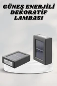 Bahçe Aydınlatması Solar Güneş Enerjili Dekoratik Led Işıklı Lamba thumbnail 1