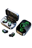 Yeni Nesil Bluetooth Kulaklık Çağrı Cevaplayabilen Dijital Göstergeli Powerbankli thumbnail 3