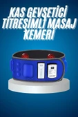 Titreşimli Kas Gevşetici Masaj Kemeri Zayıflama Aleti Bel Bölge Sırt Masaj Aleti thumbnail 1