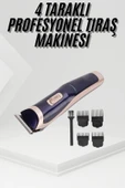 Tıraş Makinesi 4 Başlıklı Paslanmaz Çelik Bıçaklı Tüm Saç Tiplerine Uygun thumbnail 1
