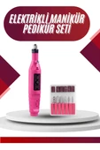 Elektrikli Profesyonel Manikür Pedikür Seti Değiştirilebilir Başlık Seçeneği thumbnail 1