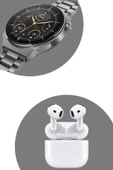 Akıllı Saat ve Kulaklık Seti Bildirim Görme Arama Cevaplama ANC Özelliği thumbnail 1